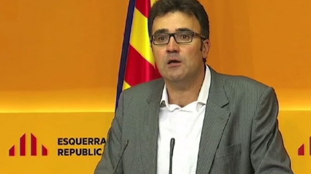Lluís Salvadó, secretario general adjunto de ERC.