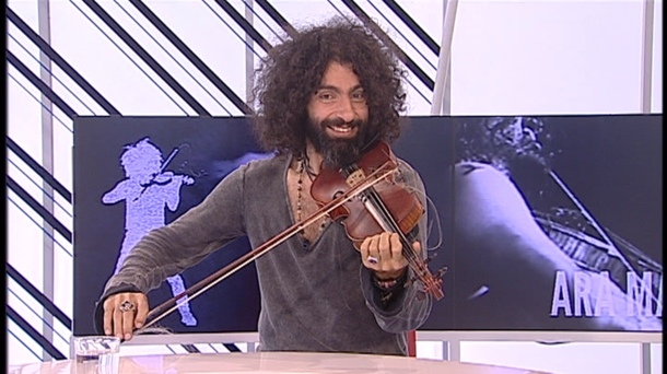 El violinista libanés Ara Malikian. Foto: EiTB