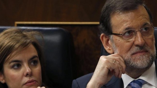 Mariano Rajoy Y Soraya Saez de Santamaría