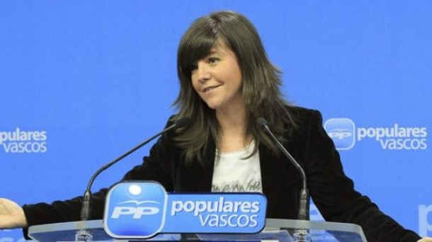 La secretaria general del PP vasco, Nerea Llanos. Imagen de archivo: EFE