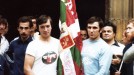 Zarauzko bandera irabazi ondorez. 1978 title=
