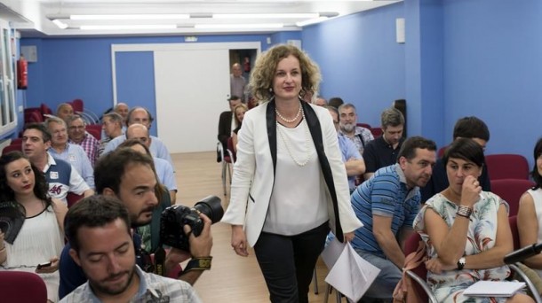 Cristina González secretaria general de los socialistas alaveses. Foto de archivo: EFE