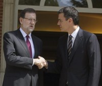 Sanchezek Iglesiasekin hitz egin du Rajoyrekin bildu eta gero