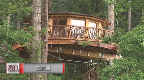 Vídeo: Dormir cabañas colgadas de árboles y carro zíngaro | Zeanuri