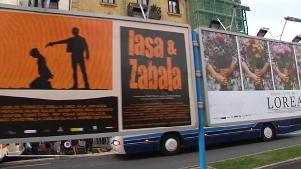 'Lasa eta Zabala' filma ikusi ahalko da, besteak beste. 