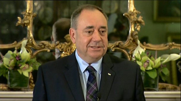 El exministro principal de Escocia Alex Salmond. Foto: EiTB