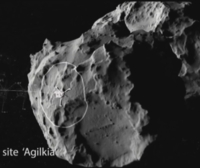 Arratsaldean moduloa Txuriumov-Gerasimenko kometan lurreratuko da 