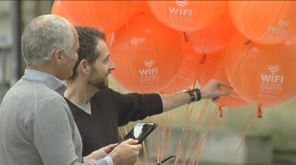 Euskaltel-en ''Wifi in the air''