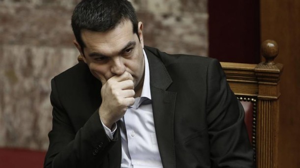 Alexis Tsipras en el Parlamento griego. EFE