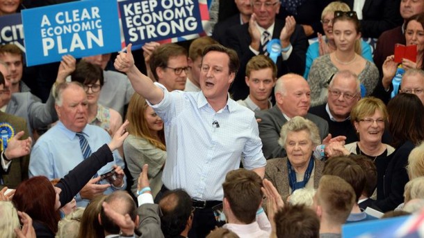 El primer ministro británico, el conservador David Cameron. EFE