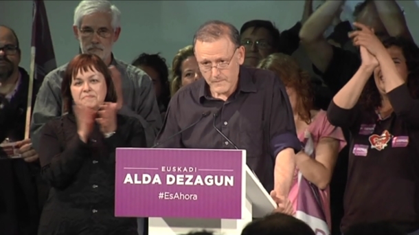Roberto Uriarte, secretario general de Podemos Euskadi. Imagen de archivo: EiTB