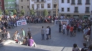 Concentración en Bilbao contra el decomiso de las 'herriko tabernas'