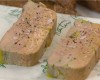 Foie gras frío al microondas 
