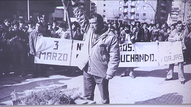 'Llach, la revolta permanent', el recuerdo del 3 de marzo de Gasteiz