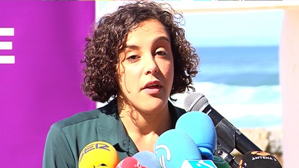 Nagua Alba, diputada electa de Unidos Podemos por Gipuzkoa. EiTB