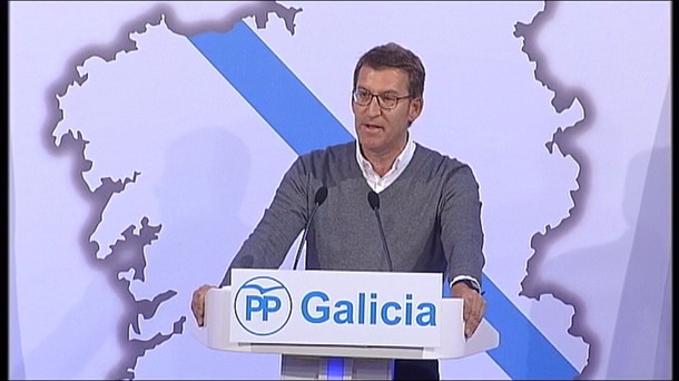 Alberto Núñez Feijóo, candidato del Partido Popular a la presidencia de Galicia. Foto: EiTB
