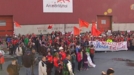 Multitudinaria manifestación en apoyo a los trabajadores de Arcelor
