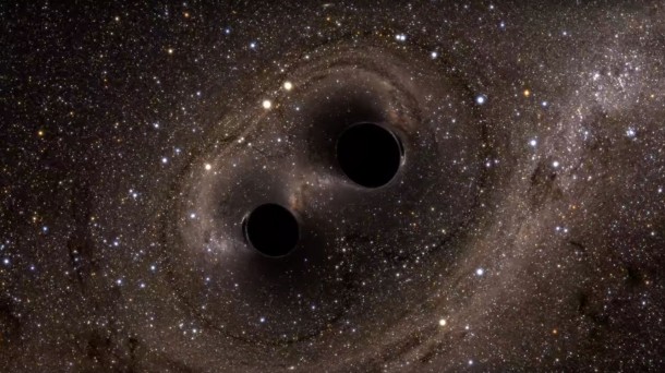 Ondas gravitacionales. Foto: Zientziateka