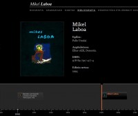 Una nueva web acerca la música y la vida de Mikel Laboa
