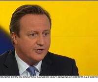 David Cameron pierde los nervios en televisión tras un intenso debate