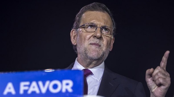 Mariano Rajoy. Argazkia EFE