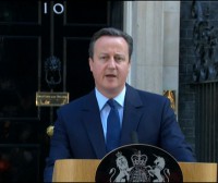 Cameron anuncia que no será el 'capitán' para salir de la UE