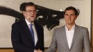 Rajoy y Rivera se reúnen para sondear un acuerdo para la investidura