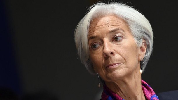 Christine Lagarde Nazioarteko Diru Funtseko zuzendaria 
