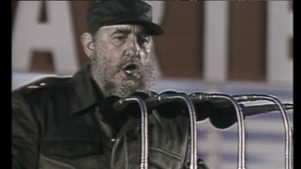 Fidel Castroren artxiboko argazkia. EiTB