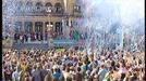 El tradicional cañonazo da comienzo a la Semana Grande en Donostia