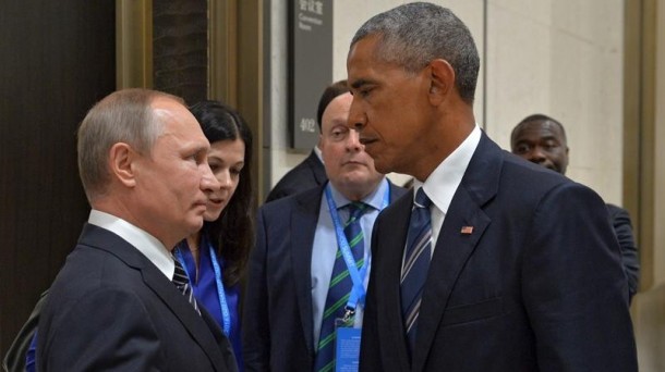 Putin eta Obama, aurreko irailean, elkarrekin. Argazkia: EFE