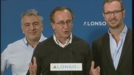 Alfonso Alonso: 'Yo estoy muy contento con los resultados del PP'
