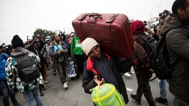 Migrante en Calais. EFE