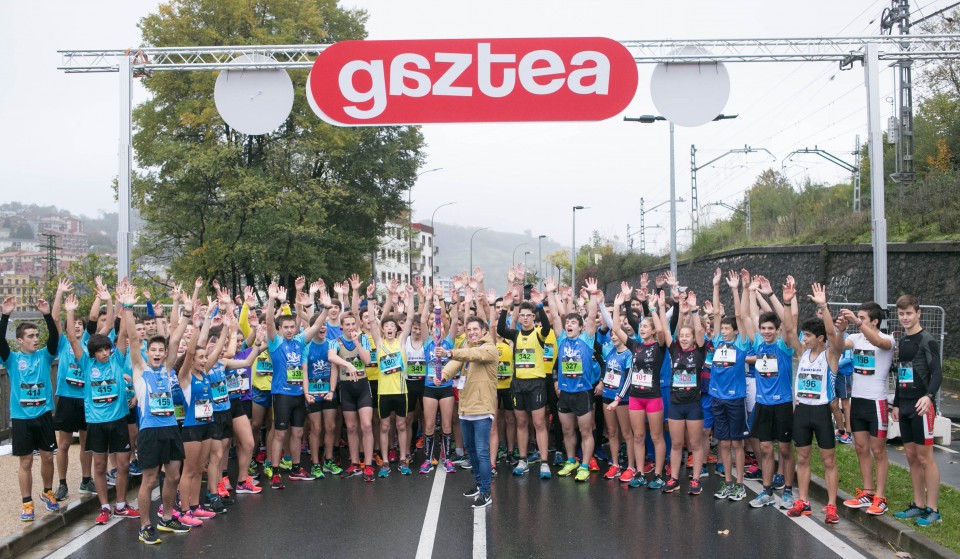 'Behobia Gaztea' 2016, carrera disputada este domingo 13 de noviembre de 2016. (Fotos: Gaztea)