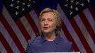 Clinton:'Más de una vez esta semana he querido no salir nunca de casa'