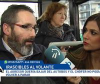 Un hombre agrede a un conductor de autobús en Donostia