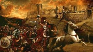 Resultado de imagen de guerra de troya pinturas