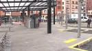 La estación provisional de Termibus en Bilbao