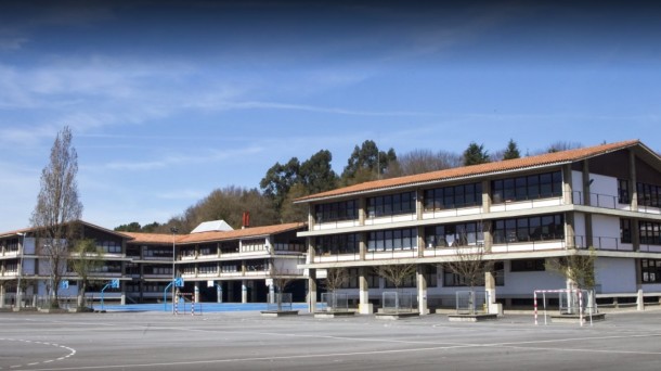 Colegio Askartza Claret de Leioa (Bizkaia). Imagen obtenida de un vídeo de ETB.