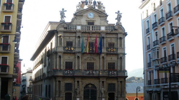 Ayuntamiento de Pamplona. Foto: Paco Moreno