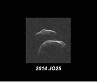 Honelakoa da gaur Lurretik gertu igaroko den asteroide erraldoia
