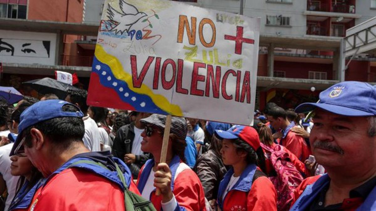 Manifestaciones Venezuela 8 de mayo 2017 a favor y contra la Constituyente  | Noticias del mundo | EiTB