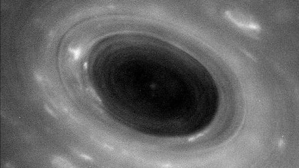 Imagen enviada desde la nave Cassini. Foto: NASA