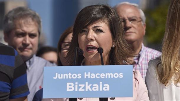 Nerea Llanos, candidata a la presidencia del PP de Bizkaia. Foto: EFE