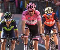 Mikel Landa, Nibali, Kwiatkowski y Gilbert se miden en el Giro de Lombardía