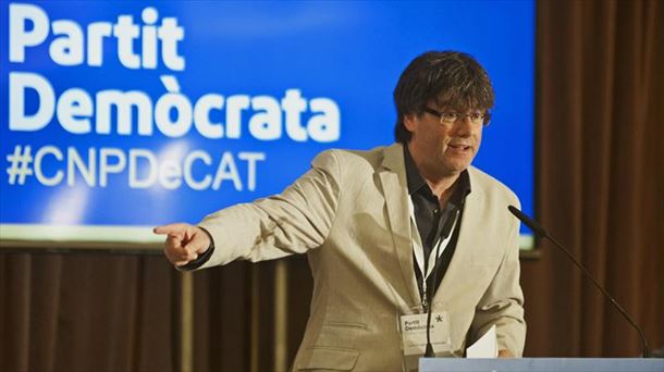 CArles Puigdemont Kataluniako presidentea. Argazkia: Efe