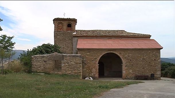 La iglesia de Labeaga (Navarra). Foto: EiTB