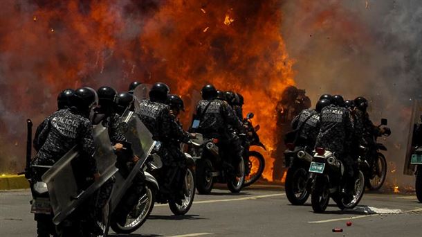 Protestas en Venezuela. Foto de archivo: EFE
