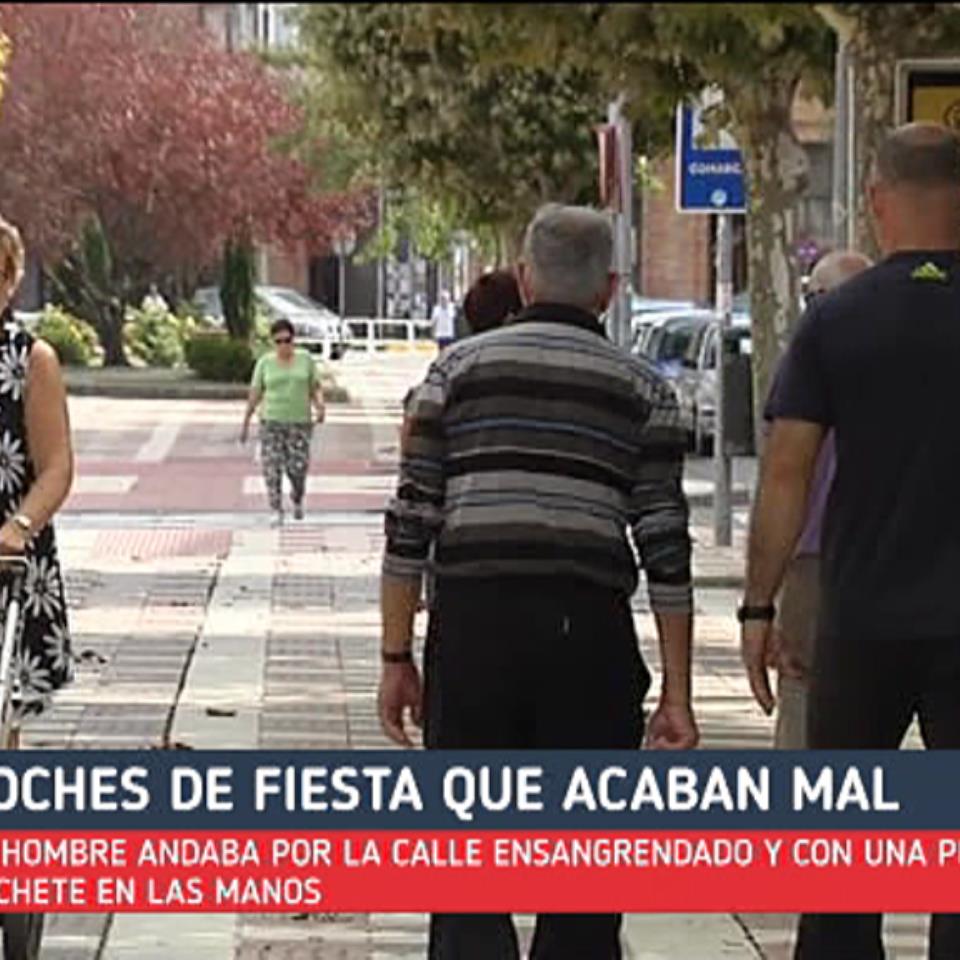 V Deo Un Hombre Con Machete Y Pistola Aterroriza A Los Vecinos De Pamplona