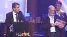 Dani Álvarez y Paco Etxeberria recogen el premio especial de FesTVal 2017